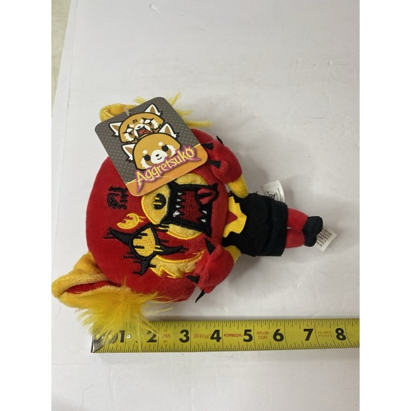 2020 AGGRETSUKO Red‎ Rage Plush #6056084 Sanrio Gund Stuffed 7" - Picture 7 of 7